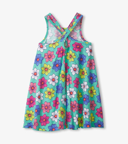 Robe trapèze – Fleurs joyeuses