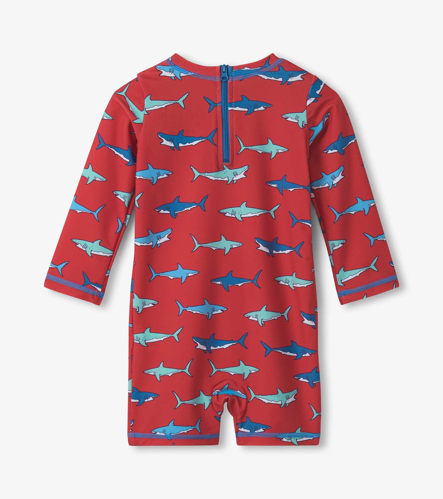 Maillot protecteur une pièce pour bébé – Requins affamés