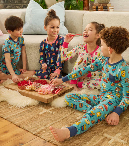 Girls Ice Cream Treats Pajama Set