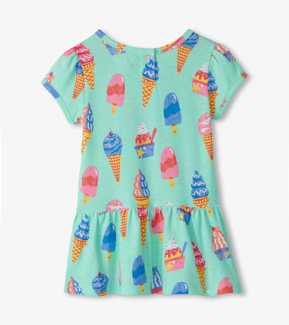 Robe froncée – Cornets de glace