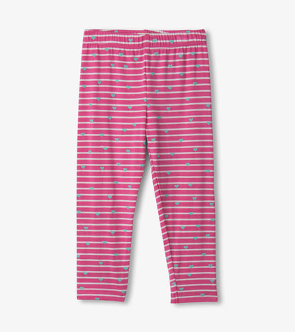 Baby & Toddler Girls Little Hearts Stretch Bamboo Leggings