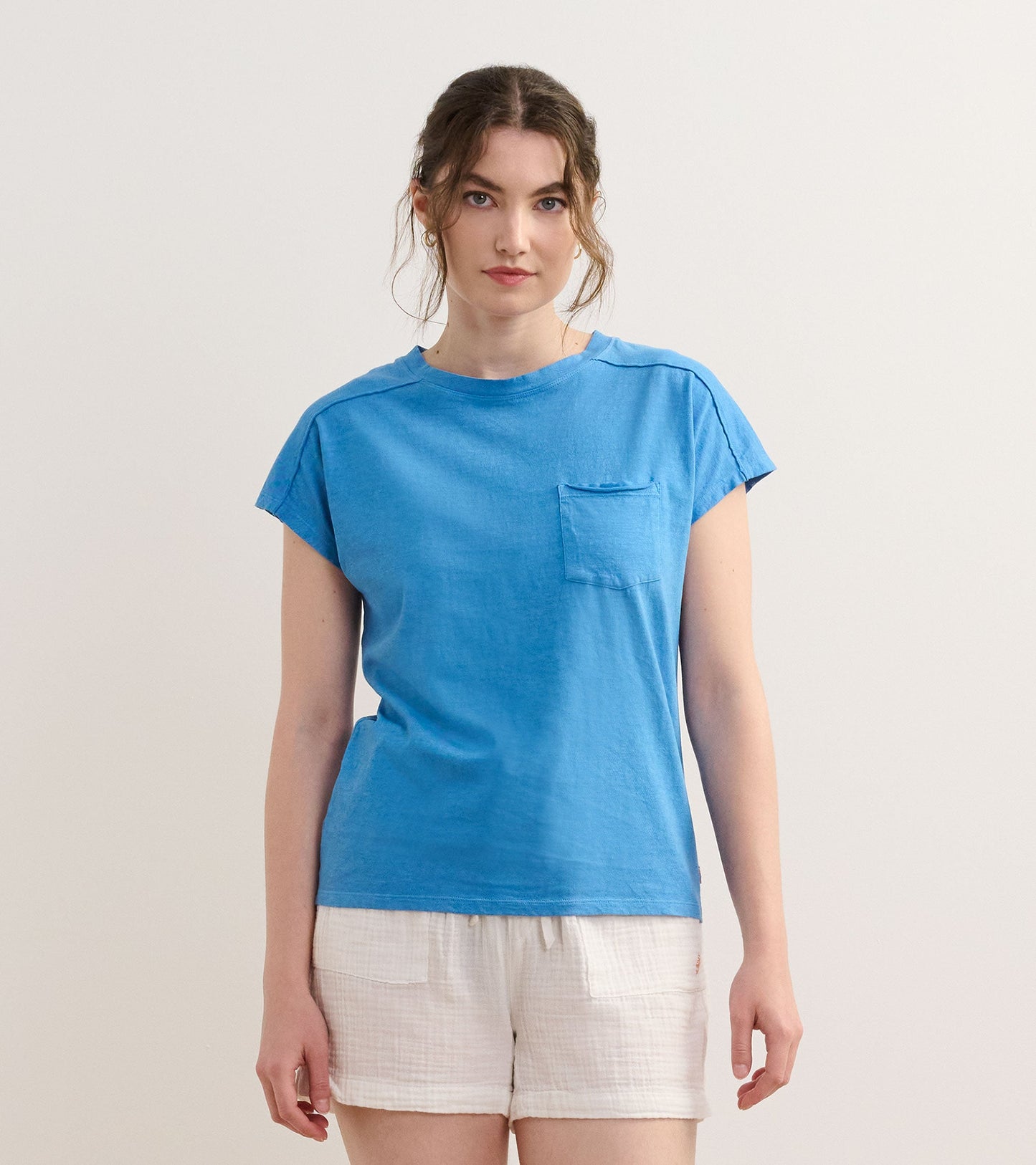 T-shirt ample à poche – Marina
