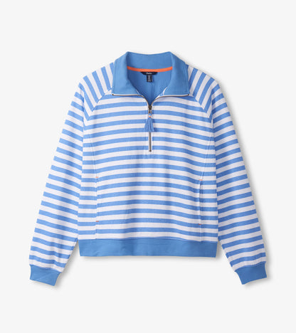 Pull à col montant – Rayures Marina