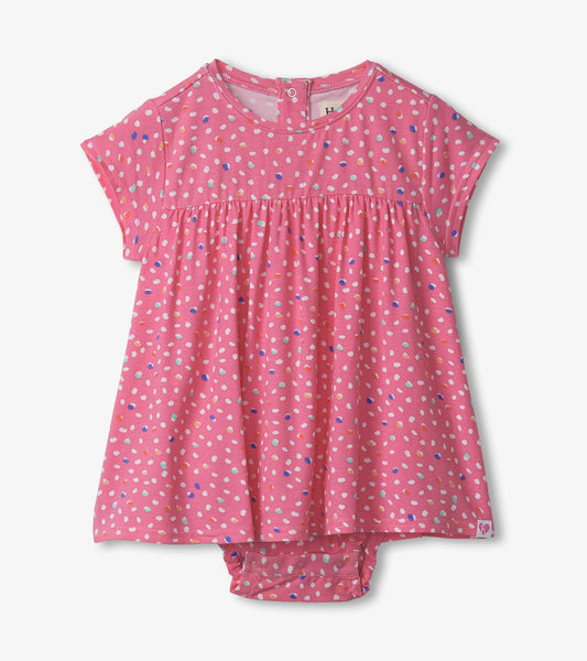 Robe cache-couche type nuisette – Multitude de petits pois