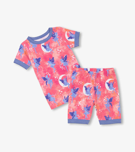 hatley Pyjama court en coton extensible – Fées de la nuit