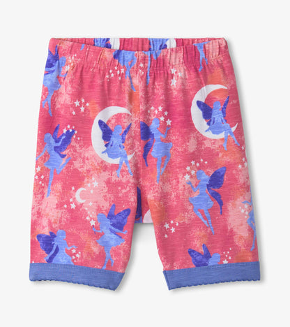 Girls Night Fairies Short Pajama Set
