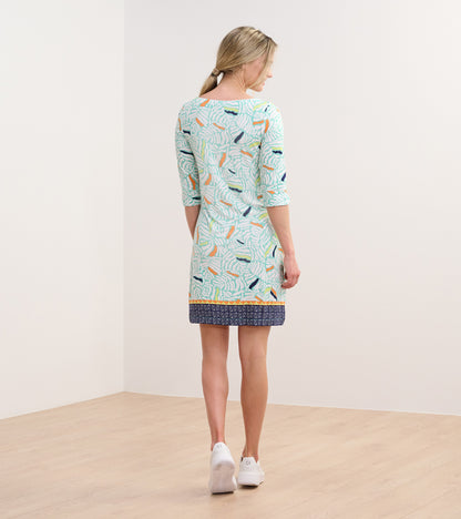 Robe Lucy – Feuilles dans le vent