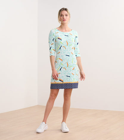 Robe Lucy – Feuilles dans le vent