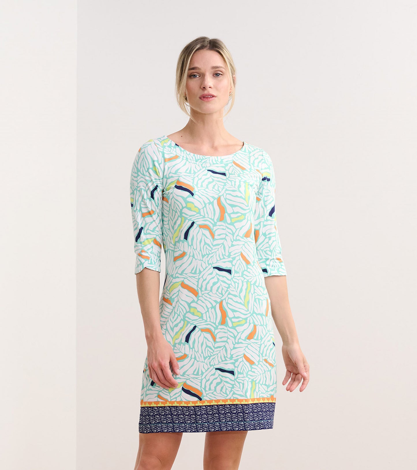 Robe Lucy – Feuilles dans le vent