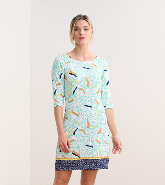 Robe Lucy – Feuilles dans le vent