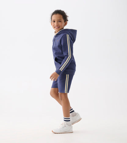 Boys Patriot Blue Zip-Up Hoodie