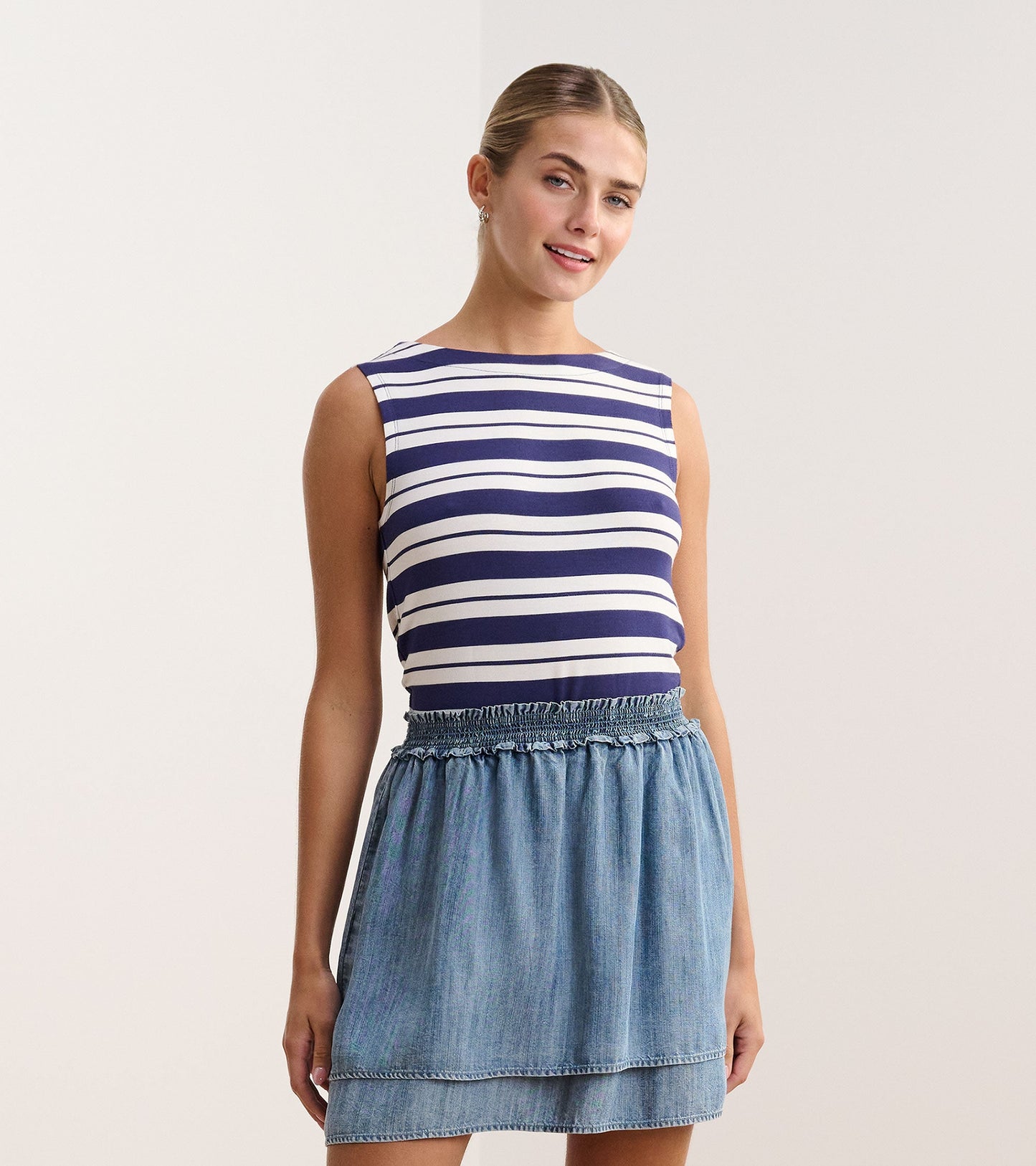 Everyday Tank - Patriot Blue Stripes