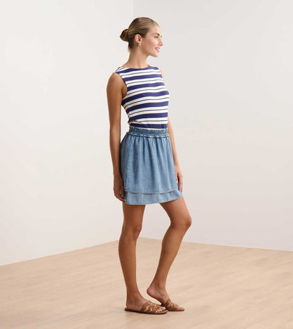 Everyday Tank - Patriot Blue Stripes