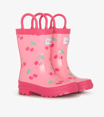 Navy & White Hearts Boots