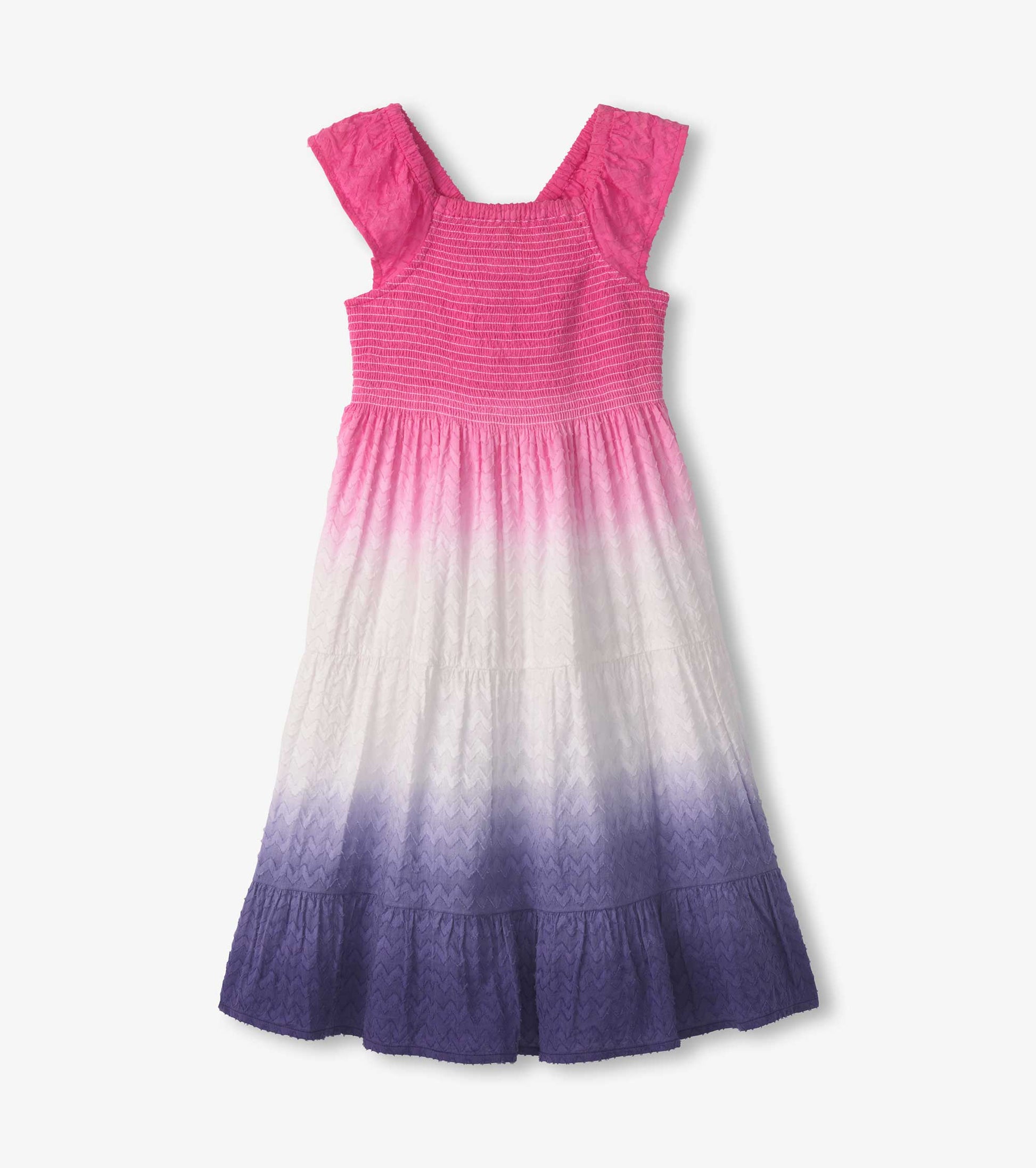 Hatley Smocked Dress - Purple Dip Dye Hatley Smocked Dress - Purple Dip Dye