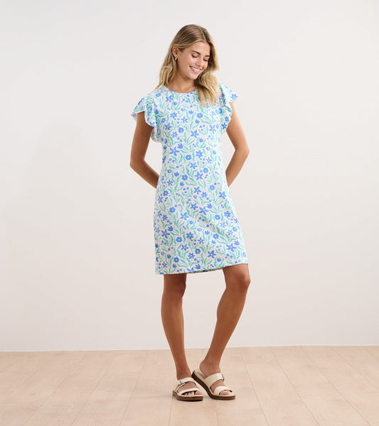 Robe Carlie – Fleurs peintes