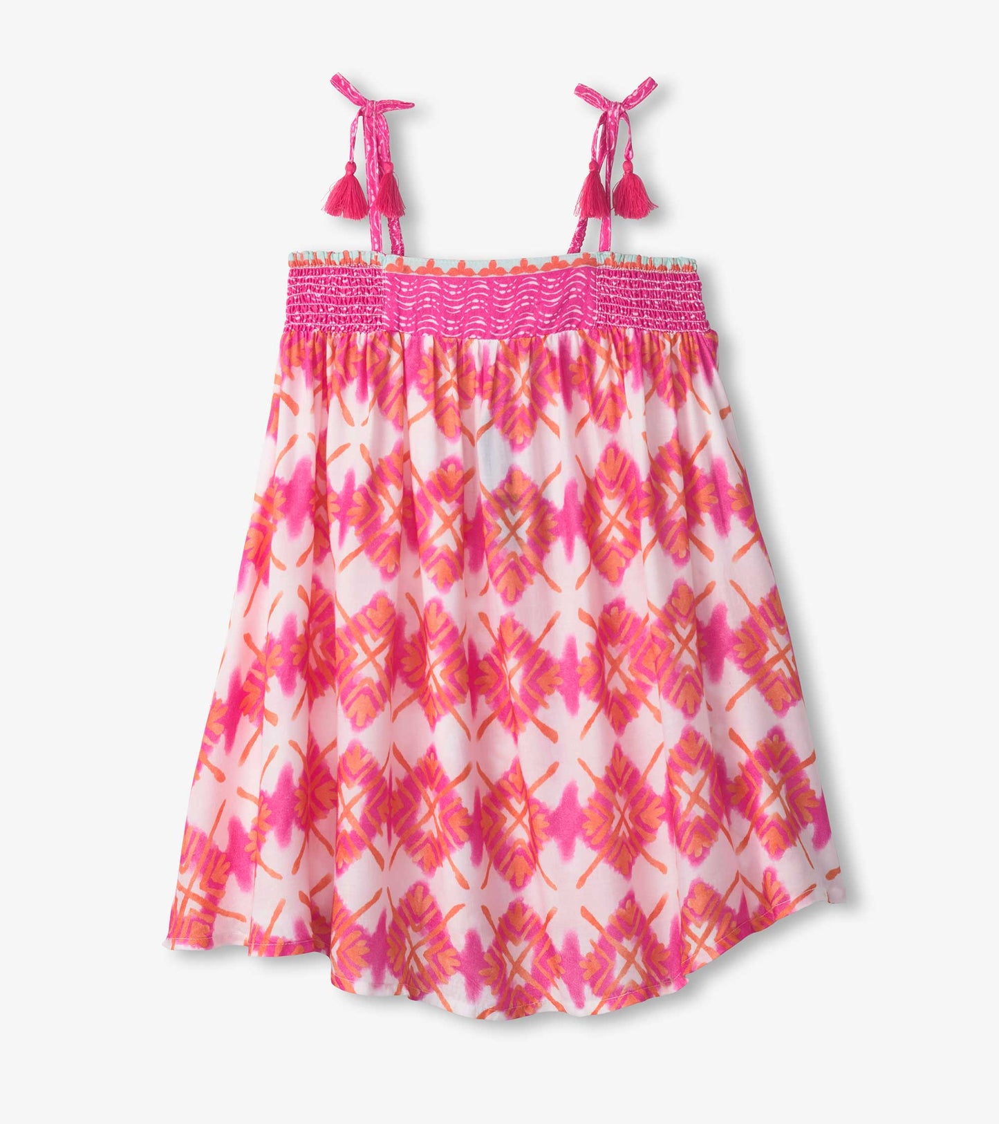 Robe évasée – Éclats de soleil peints