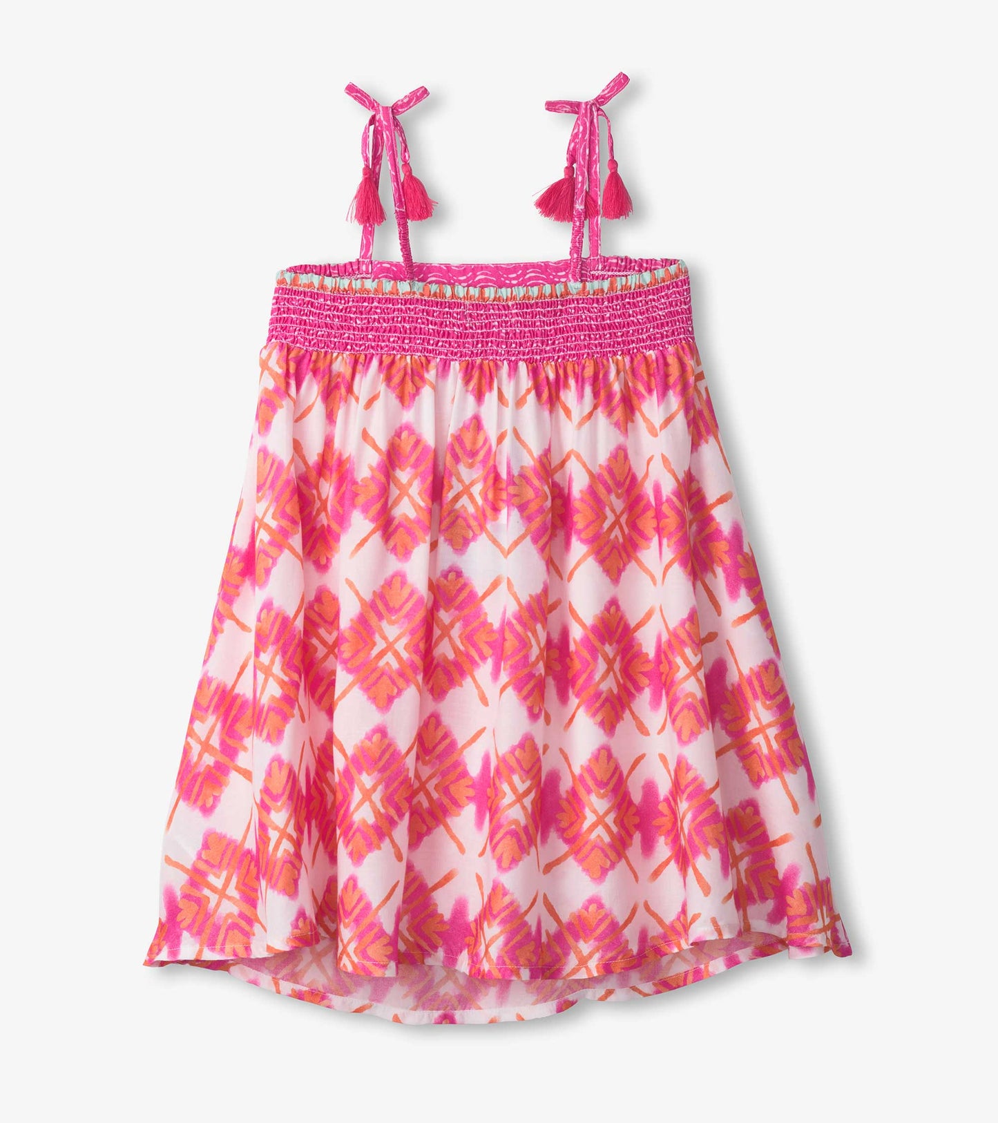 Robe évasée – Éclats de soleil peints