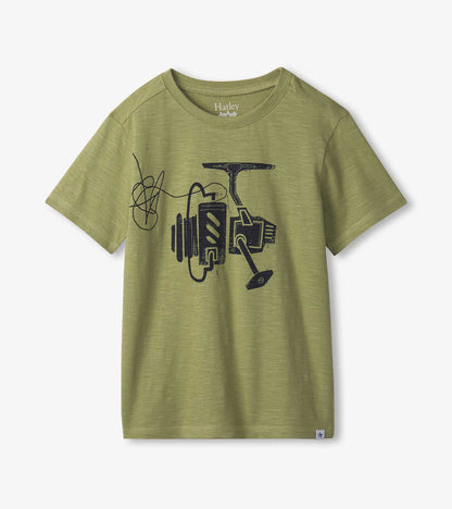 T-shirt à imprimé – Moulinet de pêche