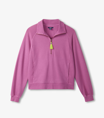 Pull à col montant – Orchidée
