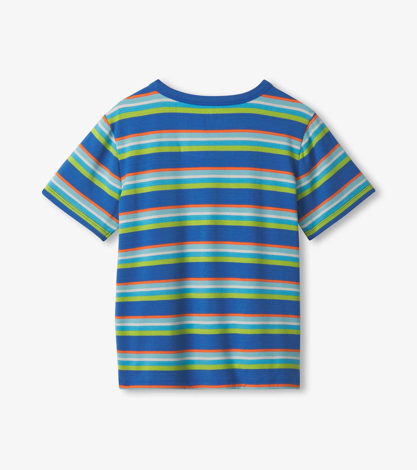 Boys Sapphire Stripes Bamboo Tee