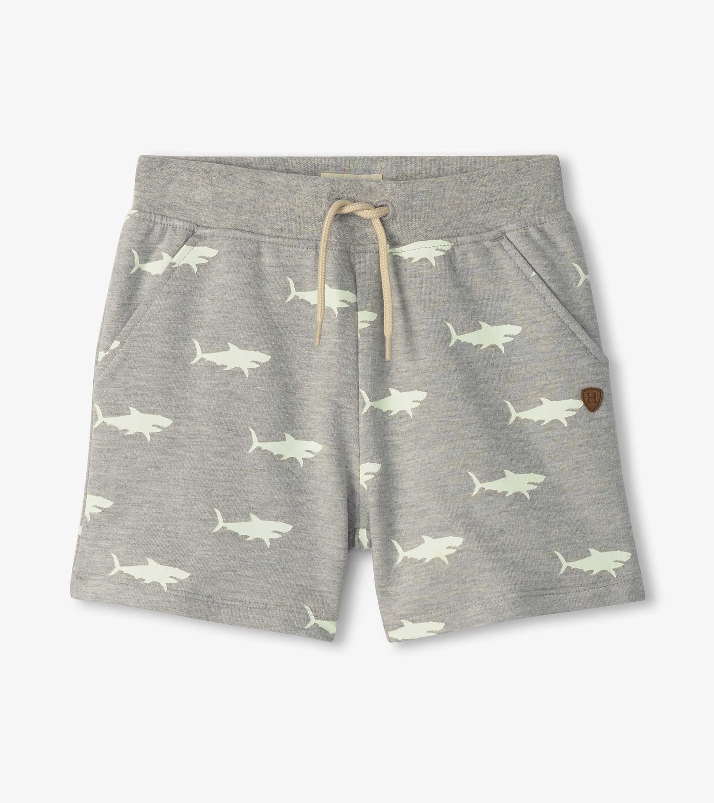 Short à enfiler – Requins fluorescents