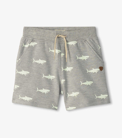 Short à enfiler – Requins fluorescents