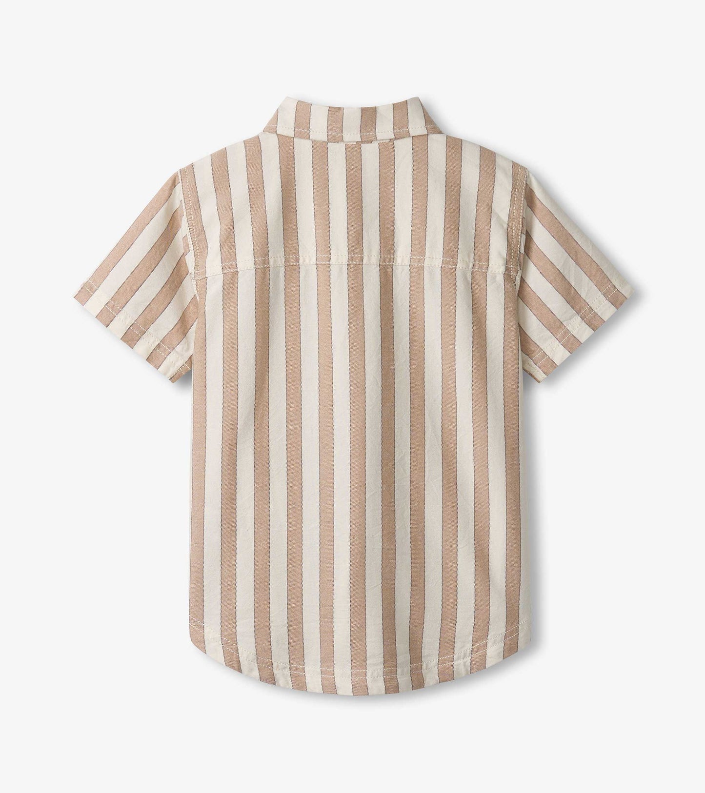 Chemise boutonnée – Rayures de chaume
