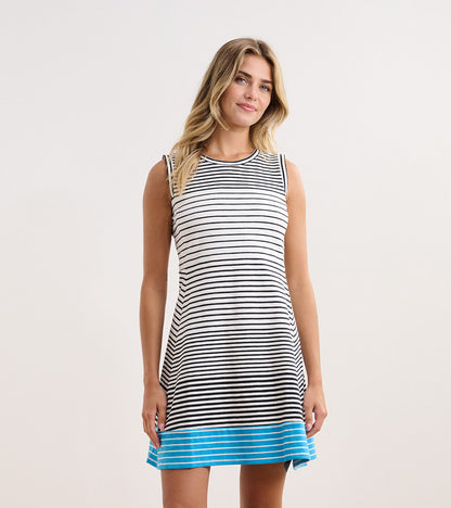 Robe Sarah – Rayures teintées