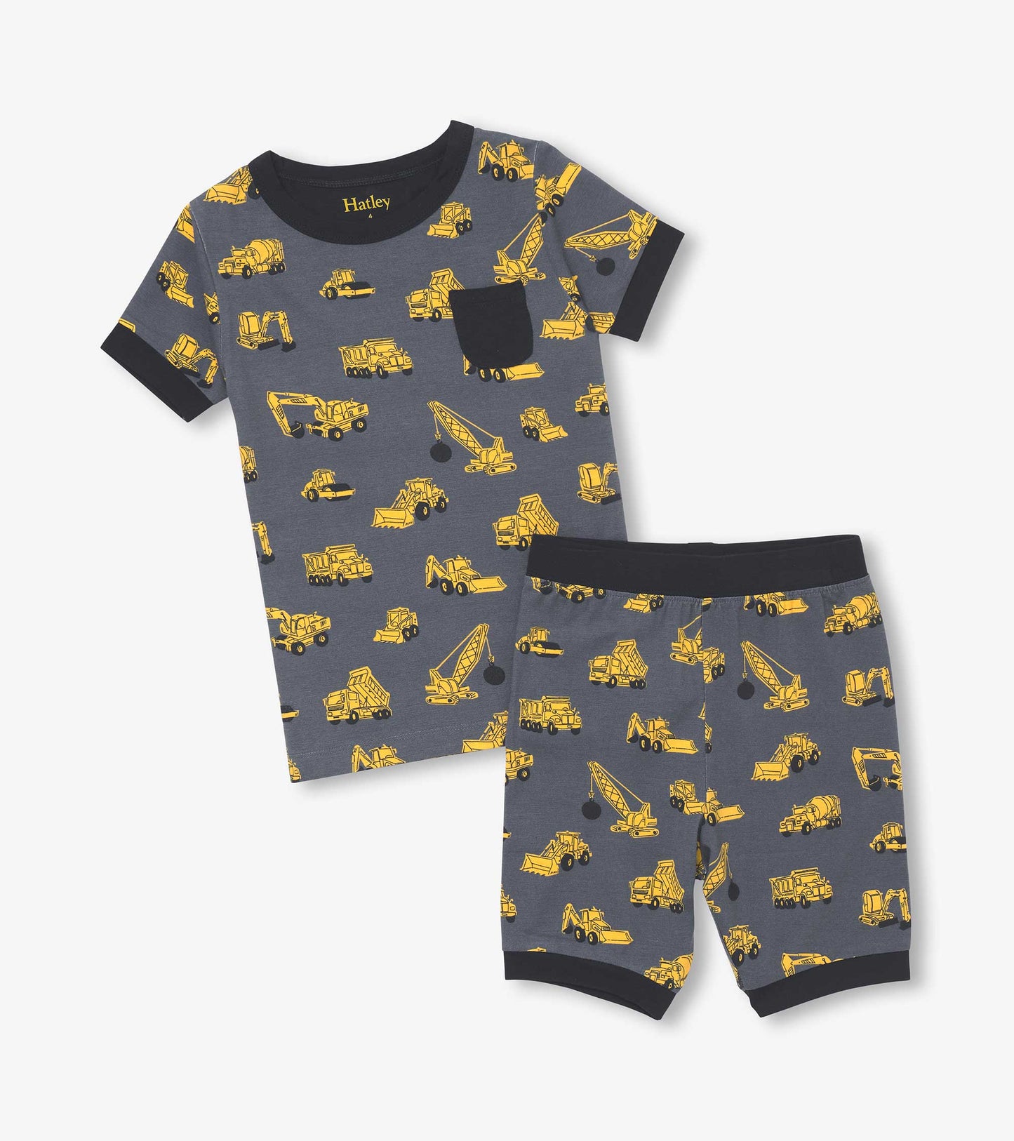 Pyjama court en bambou – Construction