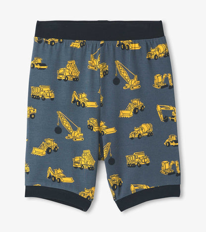 Pyjama court en bambou – Construction