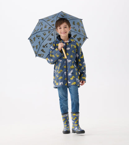 Veste de pluie à couleur changeante – Construction