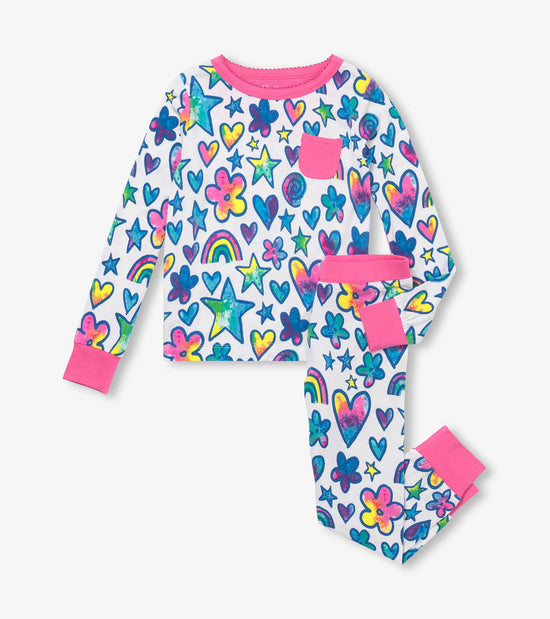 hatley Pyjama en bambou – Dessins aquarelle