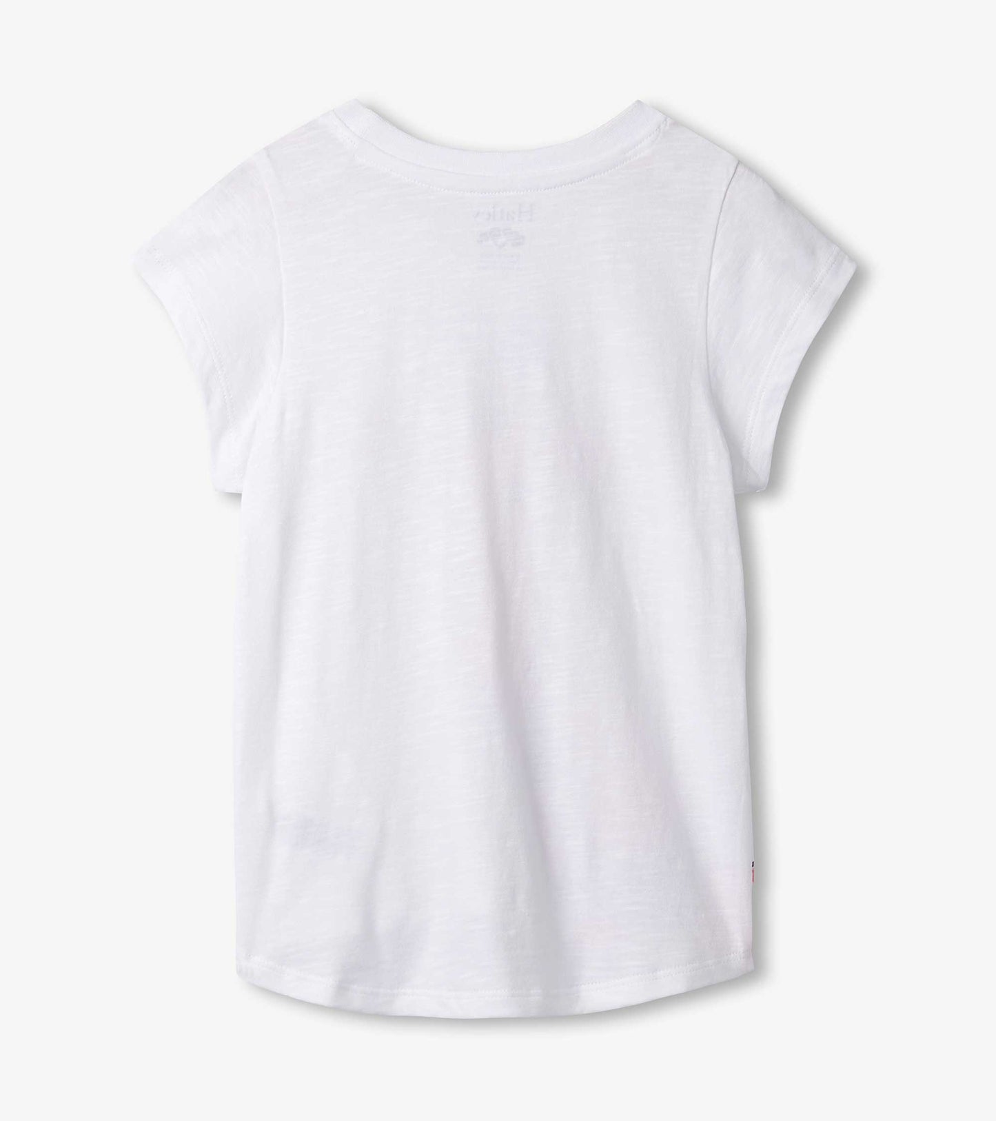 T-shirt noué sur le devant – Jolie girafe