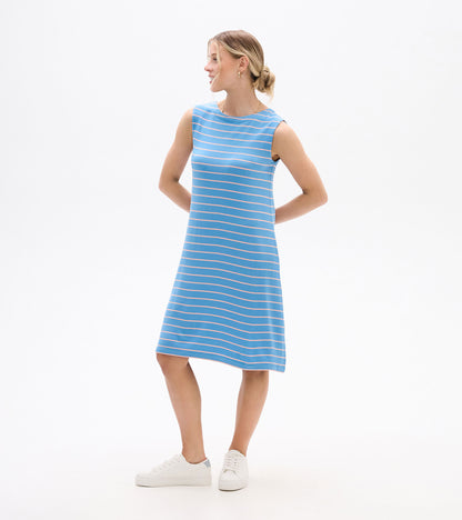 Sofia Dress - Apricot Blush Stripes