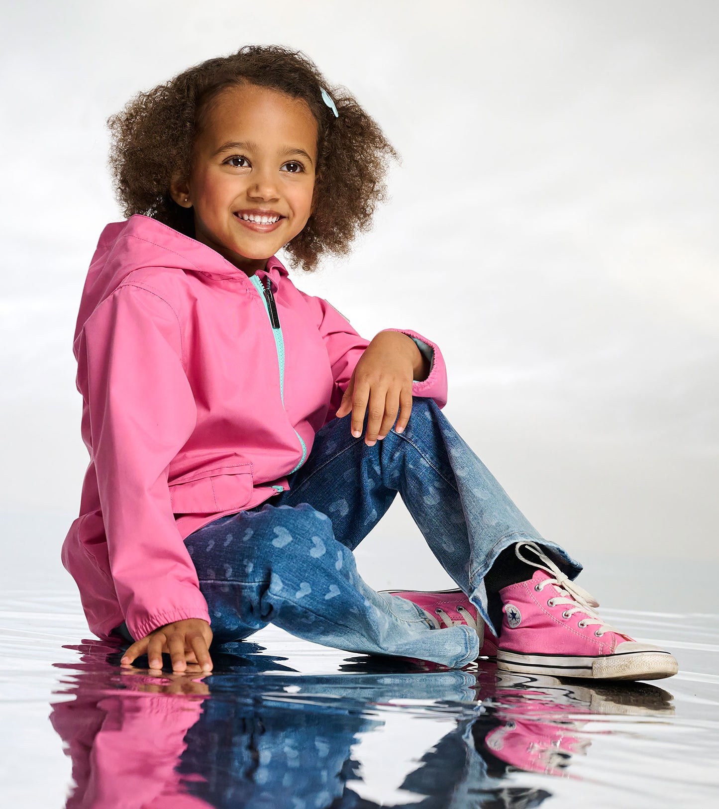 Imperméable tout-aller en microfibre – Papillons