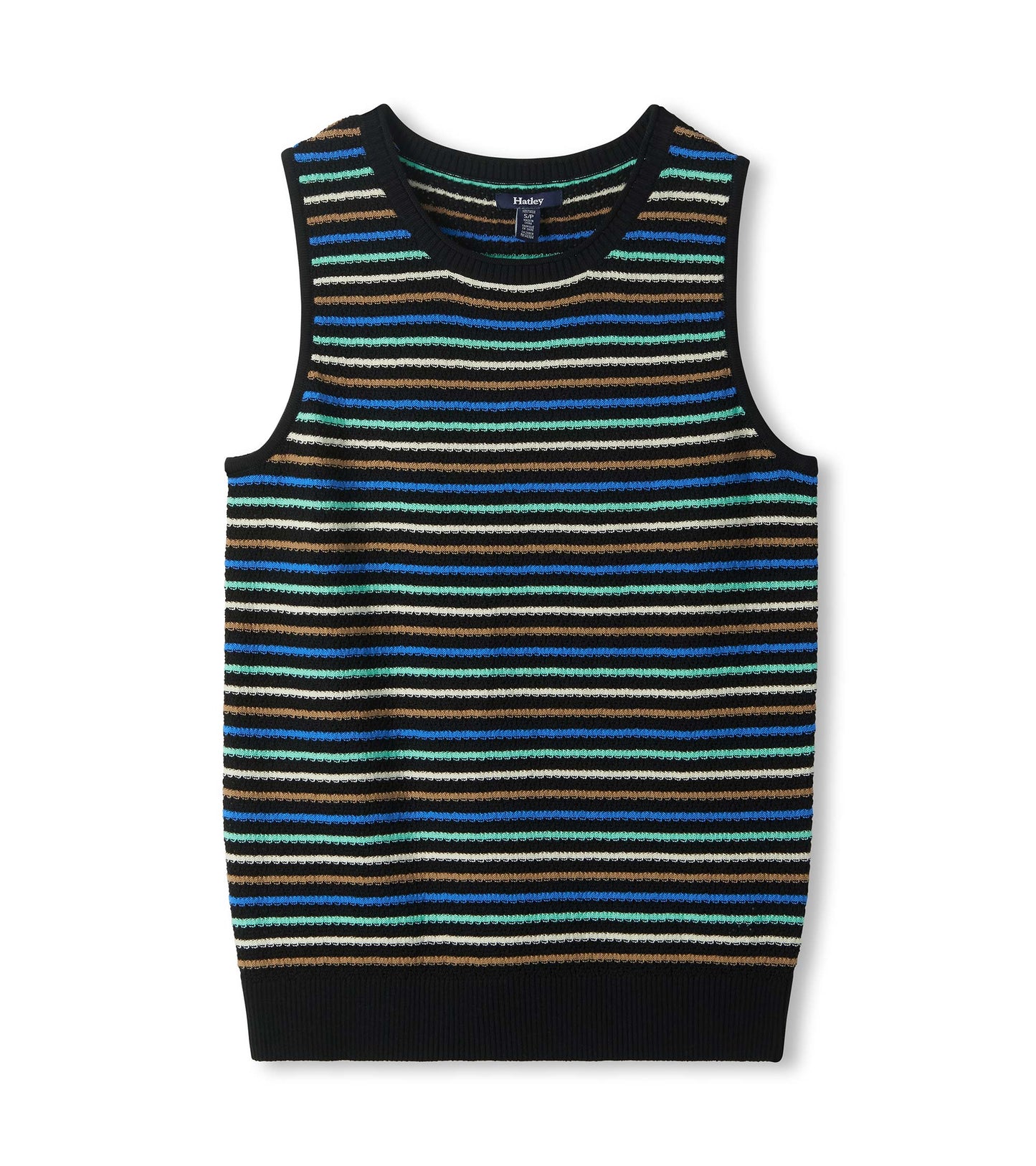 Kate Sleeveless Tank - Desert Stripes