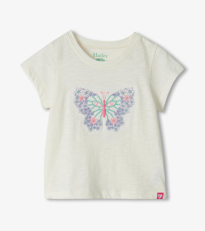 Baby & Toddler Girls Butterfly T-Shirt & Legging Set