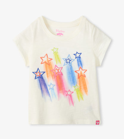 Girls Falling Stars Graphic Tee