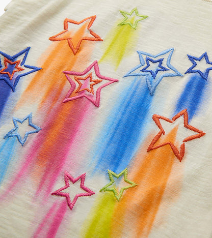 Girls Falling Stars Graphic Tee