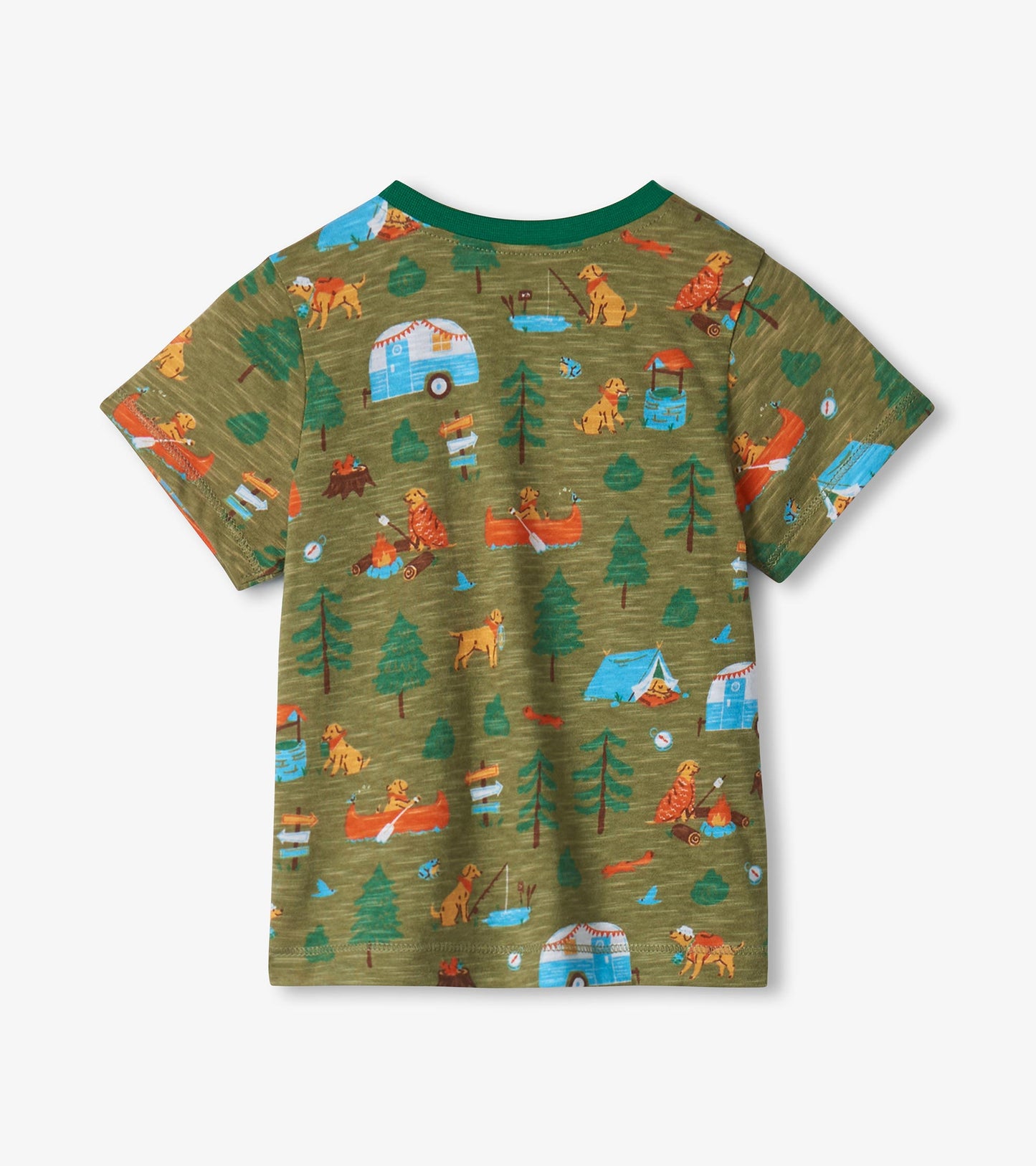 Baby & Toddler Boys Summer Camping T-Shirt & Shorts Set