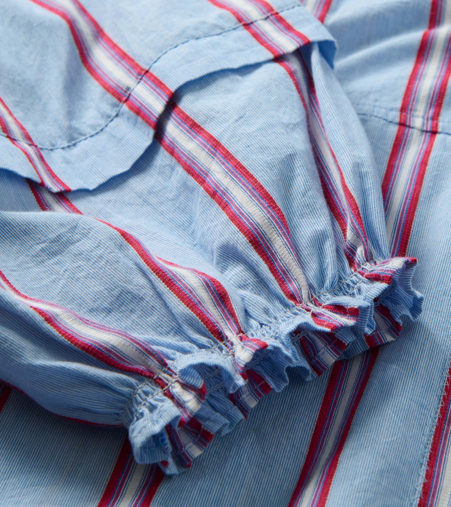 Naomi Blouse - Chambray Rainbow