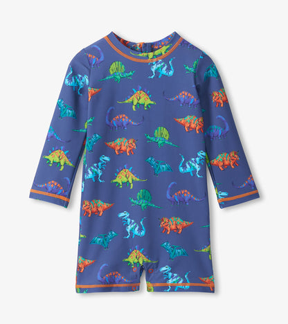 Maillot protecteur une pièce – Dinosaures en fête