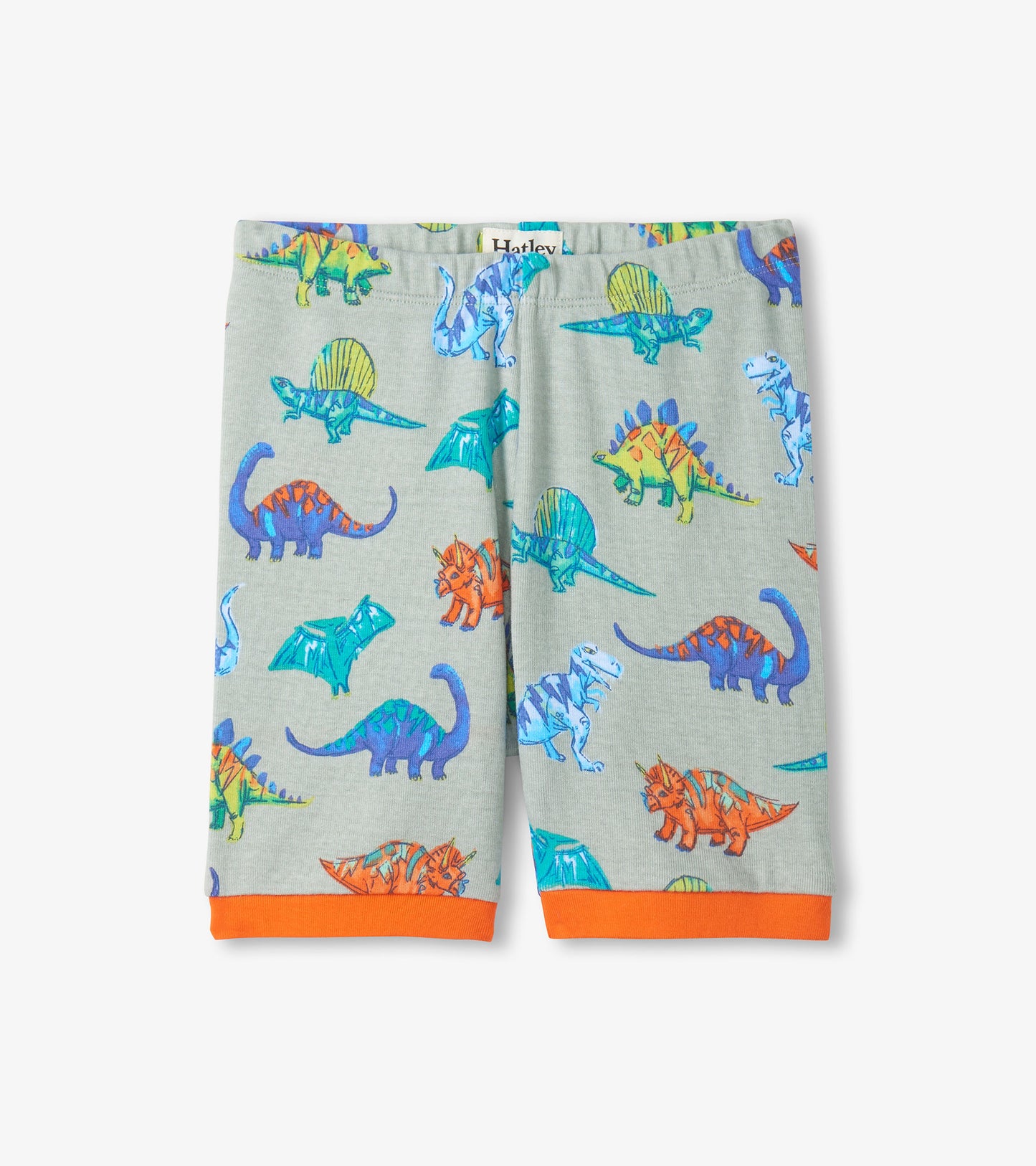 Boys Dino Party Cotton Short Pajama Set