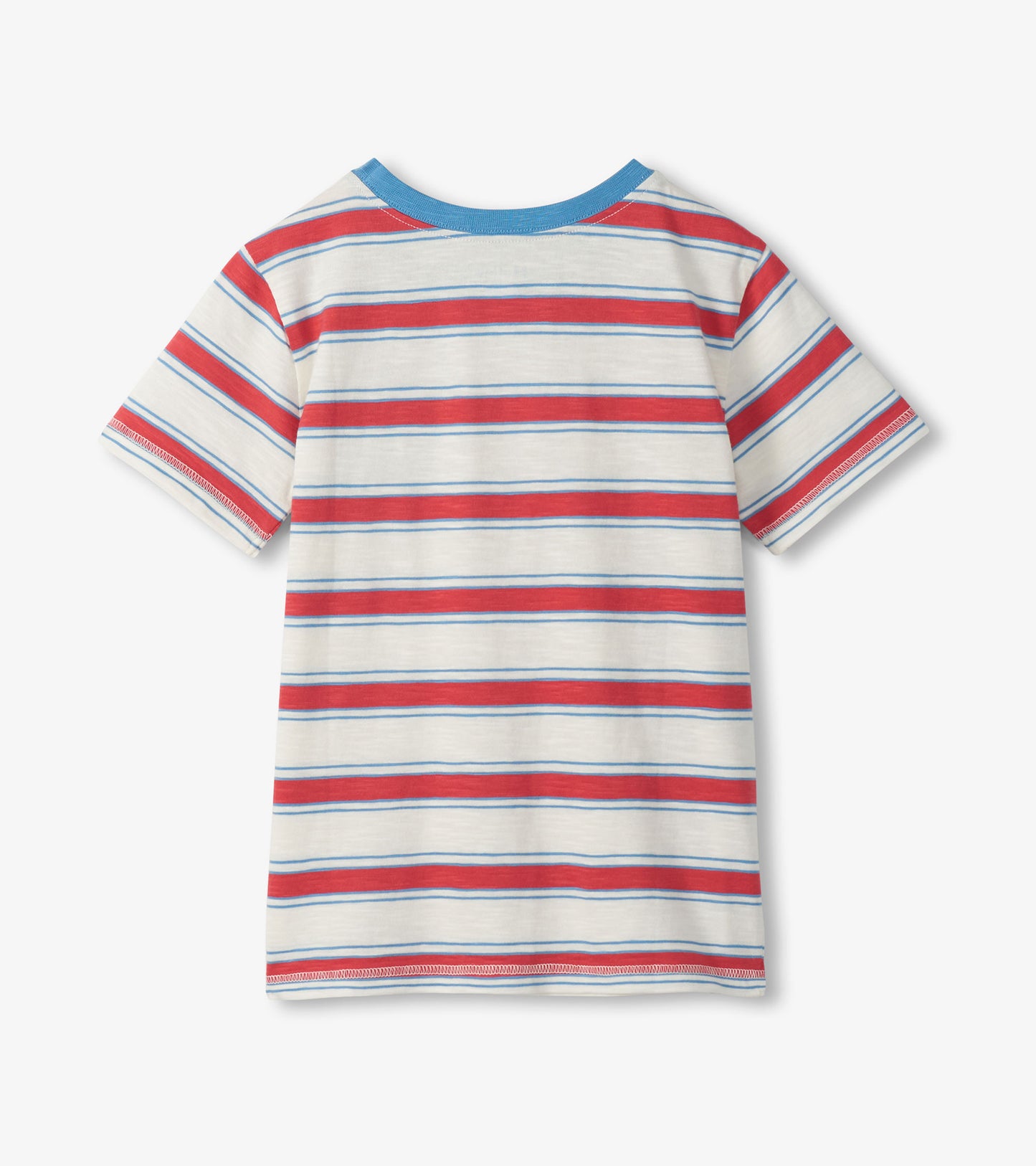 Boys East Coast Stripes Crew Neck T-Shirt