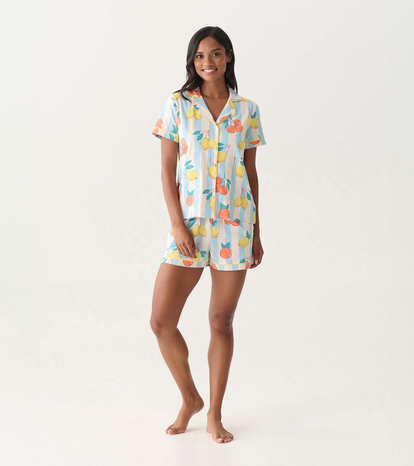 Women's Fresh Citrus Short Pajama Set