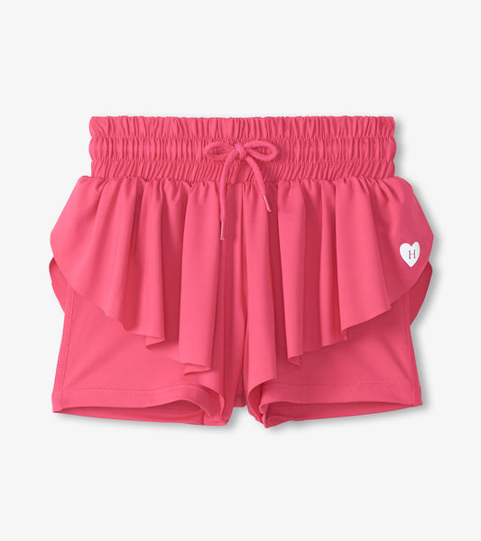 Girls Fandango Pink Running Shorts