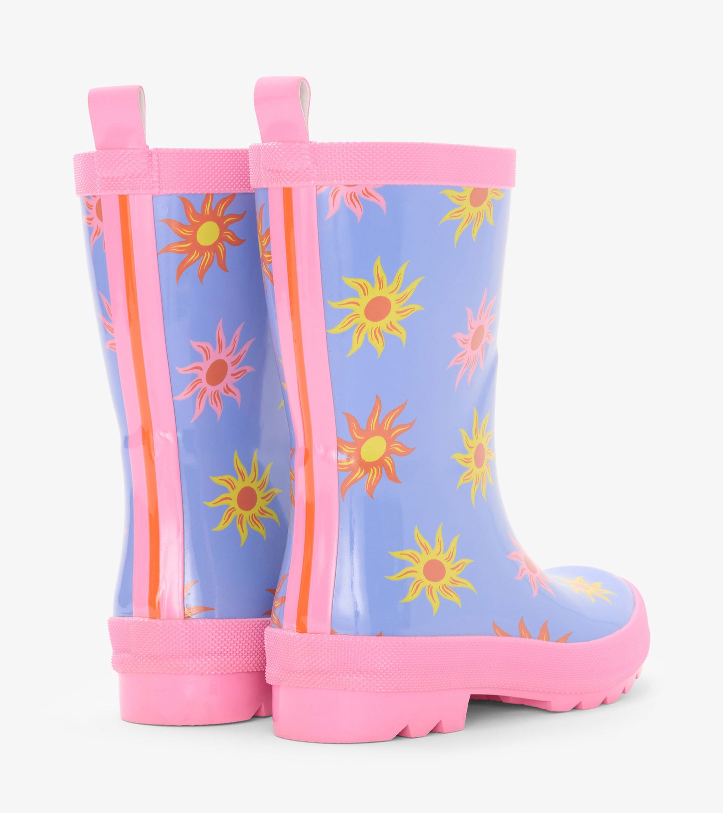 Bottes de pluie au fini lustré – Soleils décolorés