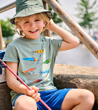 T-shirt à imprimé – Hameçons