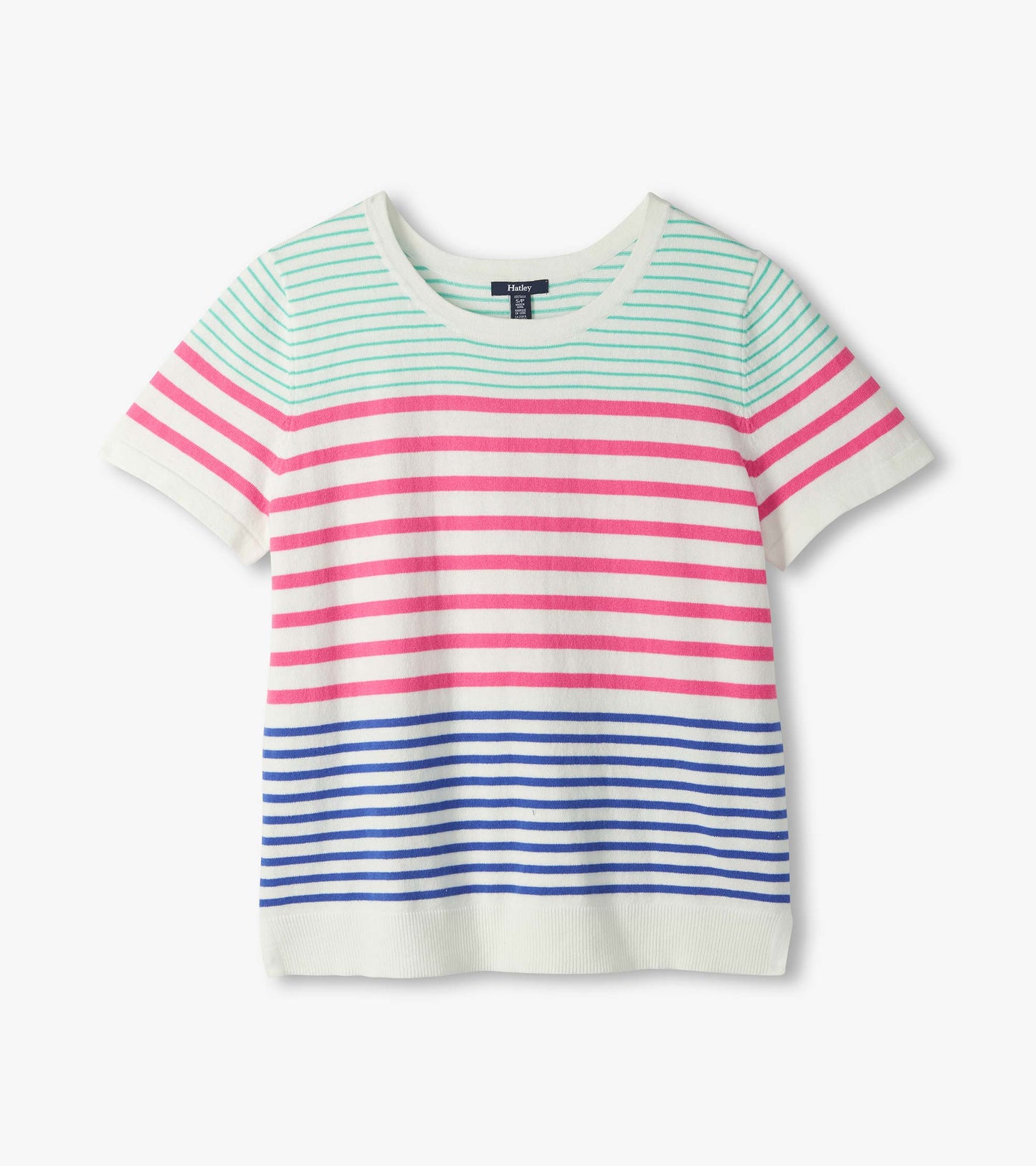 Simone Knit Tee - Summer Stripes